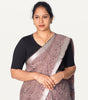 V NECK 10 INCH HAND  STRECHBLE BLOUSE