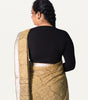 V NECK FULL HAND  STRECHBLE BLOUSE