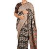 kalamkari Uppada Silk Missing Thread Saree - Manav Kalamkari