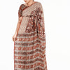 kalamkari Uppada Silk Missing Thread Saree - Manav Kalamkari