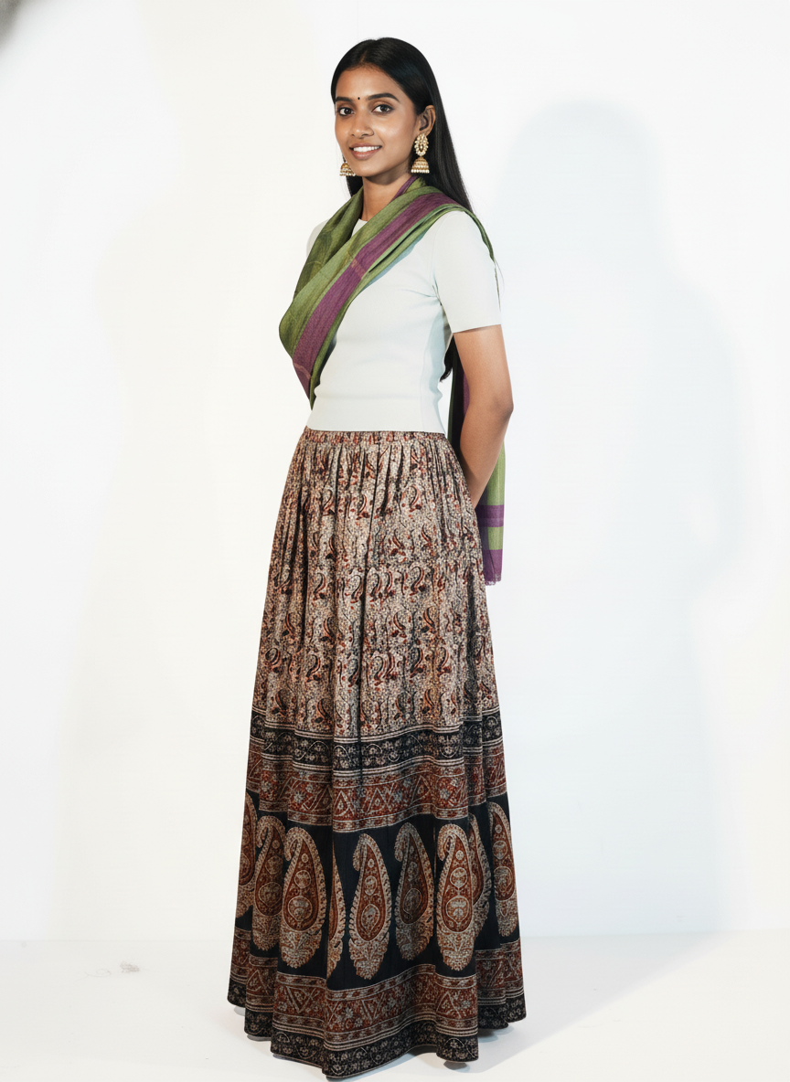 KALAMKARI SKIRT